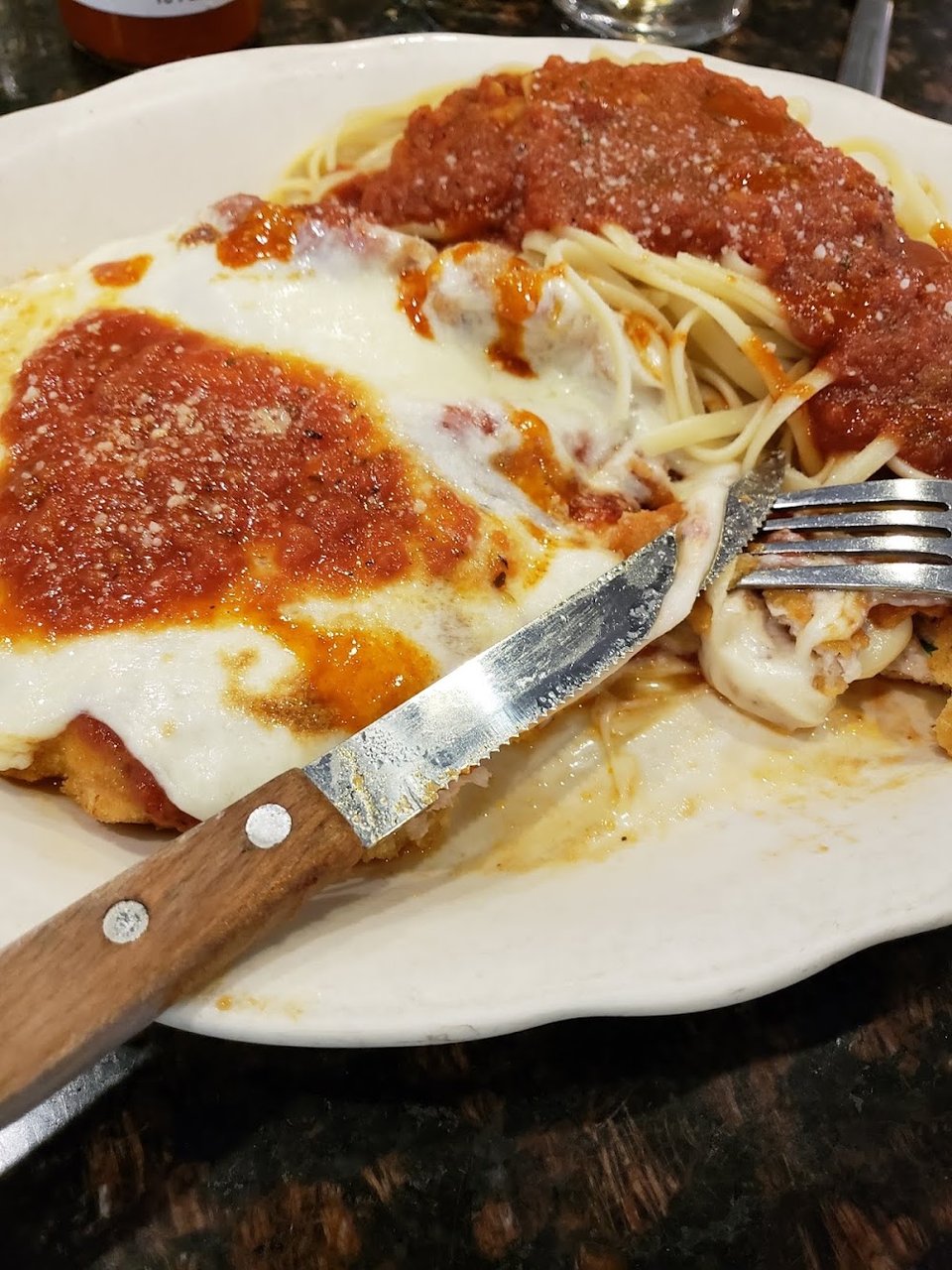Breaded Veal Cutlet Parmigiana